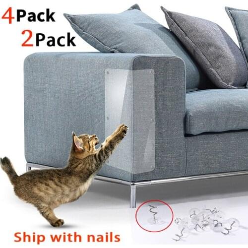 Multi-piece Cat Sofa Protection Pad Cat Furniture Anti-scratch Protection Stickers Cat Table Sofa Corner Scratching Guard Set