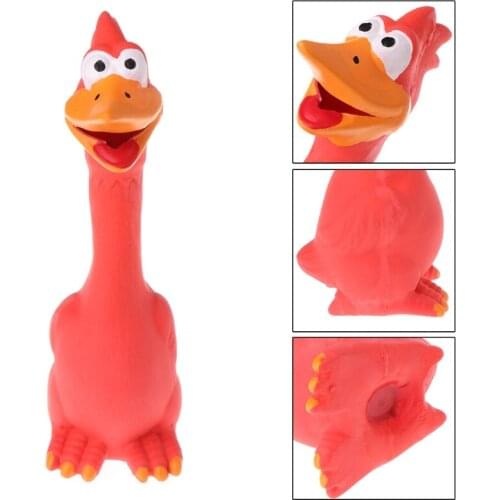 Squeaky Chick Hot Sale Pet Toys Screaming Chicken Latex Squeaky Sound Dogs Cats Decompression