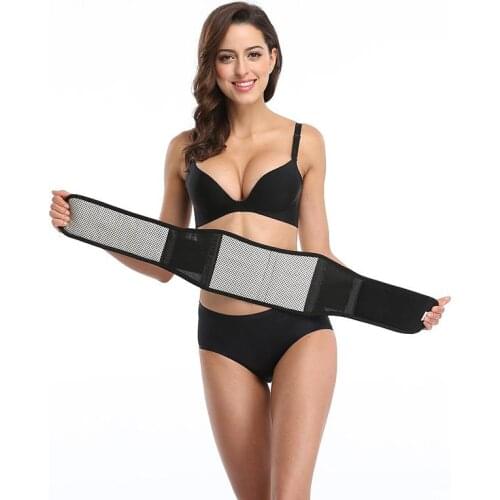 Unisex Adjustable Women Fitness Elastic Waist Support Belt Lumbar Back Support Exercise Belts Brace Slimming Belt Waist Trainer