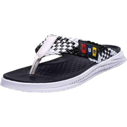 Roman sandals-men deportivas outdoor sandali vietnam sandalle masculina verano couro para sandals classic 2020 slide sandalia
