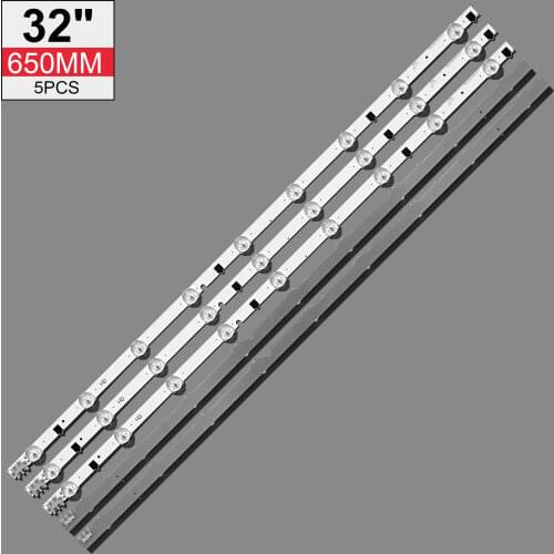 TV LED Bars For Samsung UE32F6200AY UE32F6200AW UE32F6200AK UE32F6200AS Replacement 2013SVS32H 2013SVS32F LED TV Backlight Strip