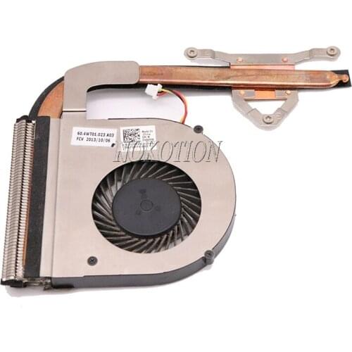NOKOTION for Dell Inspiron 14R 5421 3421 INTEL Cooling Fan + HeatSink W9FP8 0W9FP8 60.4WT01.001 Tested FAST SHIPPING