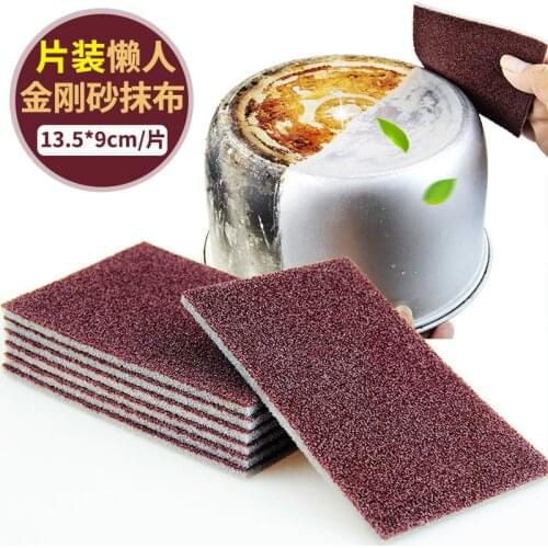 3/5PCS New Roll Nano Emery Sponge Kitchen Magic Cleaner Rust Rub Pot Sponge Cleaner Rust Scouring Household Kitchen Magic Pad