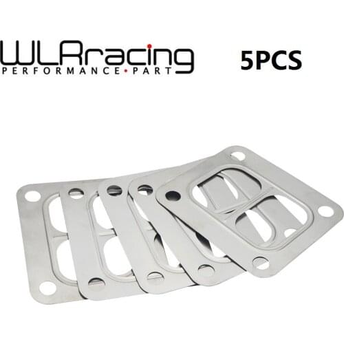 WLR - 5pcs(lot) For Garret T4 Flange Turbine inlet divided gasket Stainless Steel 304 Gasket WLR4805