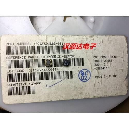 MSS5131-224MXC 220UH 0.5A 5.1 * 5.1 * 3.1MM patch closed magnetic coil inductance
