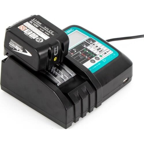DC18RCT Li-ion Battery Charger for Makita Charger 18V 14.4V BL1830 Bl1430 DC18RC DC18RA Power tool 3A Charging Current