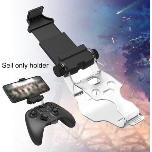 Gamepad Cellphone Clamp Mount Adjustable Smartphone Bracket Holder Gaming Clip For XboxOne Slim/X Game Controller Gamepad
