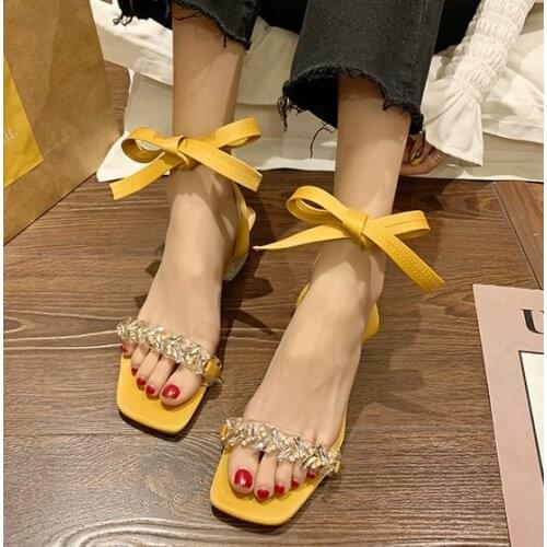 2019 sexy ankle straps crystal high heels summer high quality fashion transparent sandals womens high heels