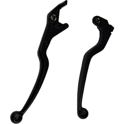 1 Pair Black Motorcycle Brake & Clutch Levers Handle for Suzuki GN125/GS125