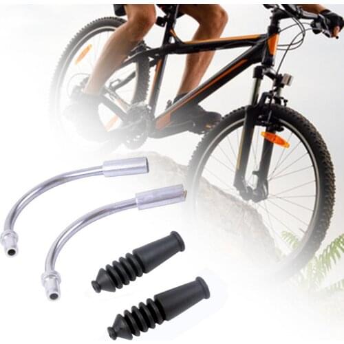 2Pcs/set Bicycle V Brake Elbows Lightweight Bike Noodles Cable V Brake Elbows for MTB Bike Parts