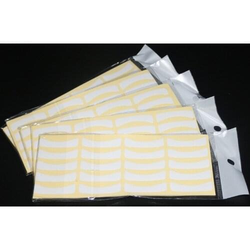 200pcs Paper Patches Eyelash Under Eye Pads Lash Eyelash Extension Paper Patches Eye Tips Cosmetic Sticker Wraps Make Up Tools