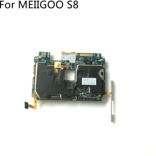 Used Mainboard 4G RAM+64G ROM Motherboard For MEIIGOO S8 MT6750T Octa Core 6.1"FHD 2160x1080 Free Shipping