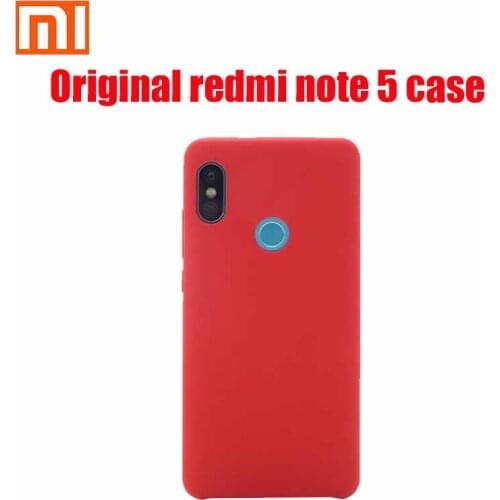 For Xiaomi Redmi Note 5 Pro Case Original Redmi Note 5 Pro Cover Silicone Cotton Cloth Redmi Note 5 Pro Case Back Cover redmi 5