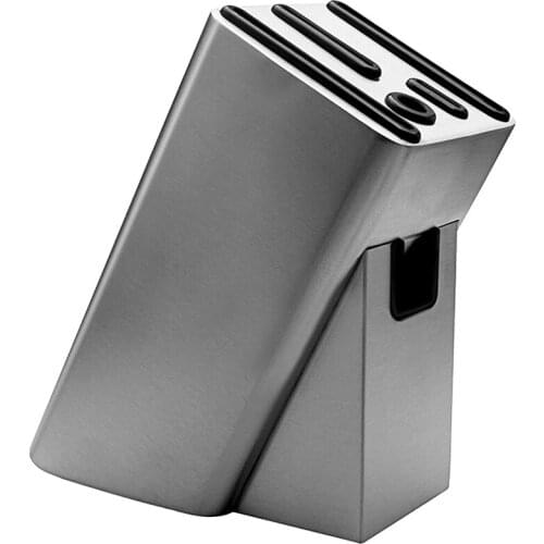 Stainless Steel Knife Holder,Modern Knife Block Without Knives for Kitchen,Universal Knife Storage Organizer-Strong