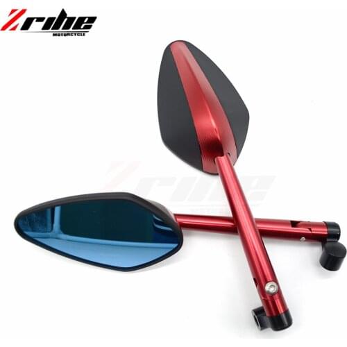 For 1Pair Universal Motorcycle CNC Aluminium Backup Rearview Mirrors accessories mirror For BMW K1600 K 1200 1300 S/R/GT R1200R