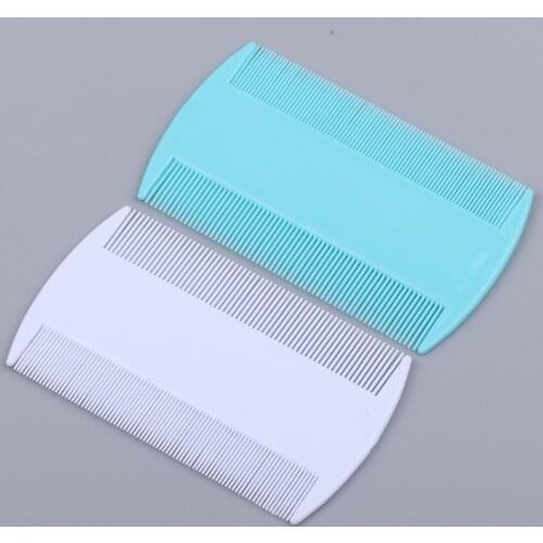 Double Sided Lice Comb Hair Brush Pet cleaning supplies Portable Super Fine Teeth Head Flea Hair Combs Lice Remover Brush