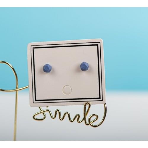 Fashion Girl Multicolor Small Ceramic Earrings Exquisite Porcelain Accessories Wholesale #LY424 свадебные серьги бижутерия