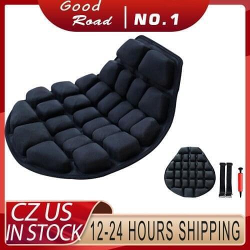 Air Pad Motorcycle Cool Seat Cover Seat Sunscreen Mat Electric Car Inflatable Decompression office Air Cushion Gift Inflatable