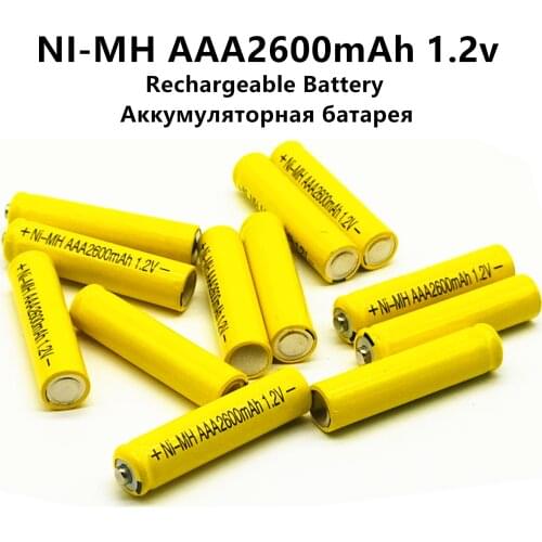 8 OR 13PCS / Lot 1.2V 2600mAh Ni-MH AAA rechargeable battery, toy battery, alarm clock battery