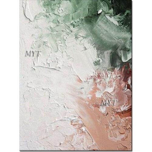 Modern Home Decoration Abstract Thick Acrylic Palette Knife Oil Painting Pure Handmade 3D Texture Wall Decor Art On Canvas