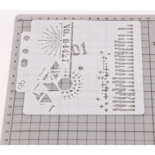 Creative Layering Stencils for Diy scrapbook/photo album Decorative Embossing coloring,painting stencil,home decor