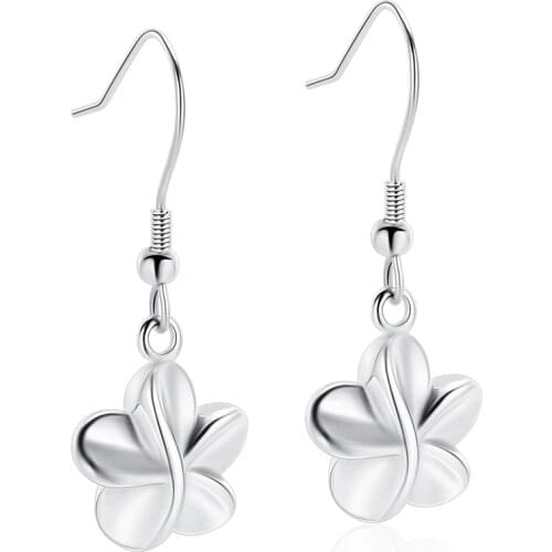 Cremation Jewelry Flower Cremation Earring for Ashes for Women Stainless Steel Keepsake Memorial Necklace Urn Lockets for Ashes