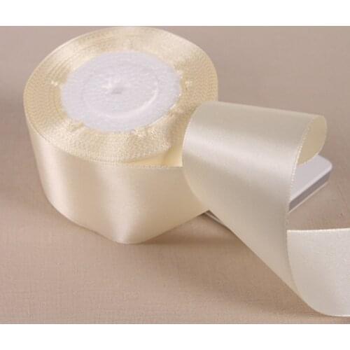 25 yards/roll) White Single Face Satin Ribbon Wholesale Gift Wrapping Christmas ribbons 08