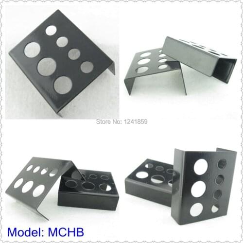 Black Iron Tattoo Ink Cup Holder For Small Medium Large Ink Cups Supply MCHB