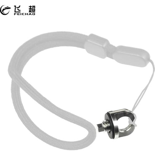 FEICHAO Hexagon Socket Camera Screw Hex Bolt 1/4 Stainless Steel D Ring Handle Safty Mount Adapter for DSLR Tripod Monopod Rig