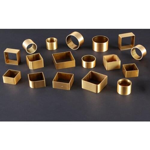 Brand New 4PCS Pure Brass Furniture Feet Cover Chair Sofa Table Leg Feet Protector Tube Cup Furniture Leg Ferrules