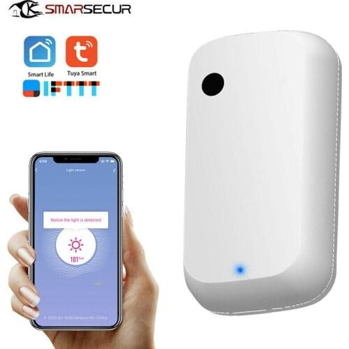 Smart Life WiFi Light Sensor Brightness Detection Automatic Illuminance Sensor