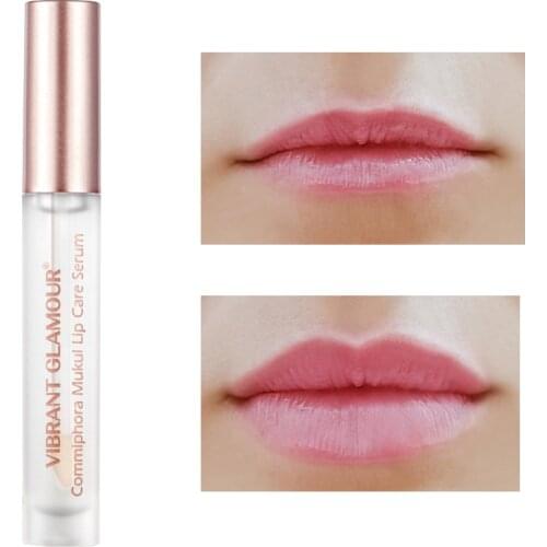 Instantly Plump Lip Day & Night Lip Care Serum Lip Plumper Increase Lip Elasticity Reduce Fine Lines Repairing Lip gloss Oil 4ml