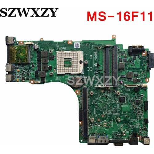 MS-16F11 VER:1.2 For MSI GX660R GX660 GT660 GT663 Laptop Motherboard HM55 DDR3 Full Tested