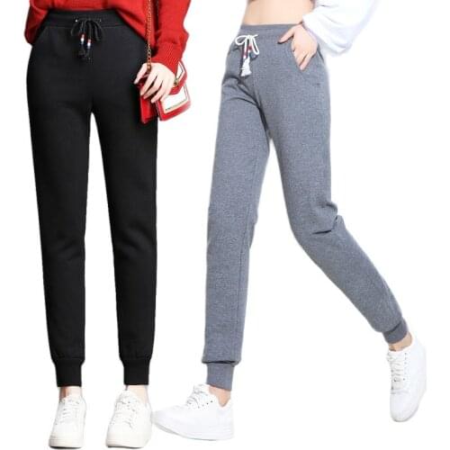 2021 New Ladies Jogger Harlan Casual Pants Sweatpants GYMS Fitness Workout Sweatpants Slim All-Match Pants