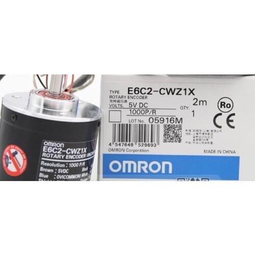 Omron new original genuine rotary encoder E6C2-CWZ1X 360P 600P 1000P/R 2M