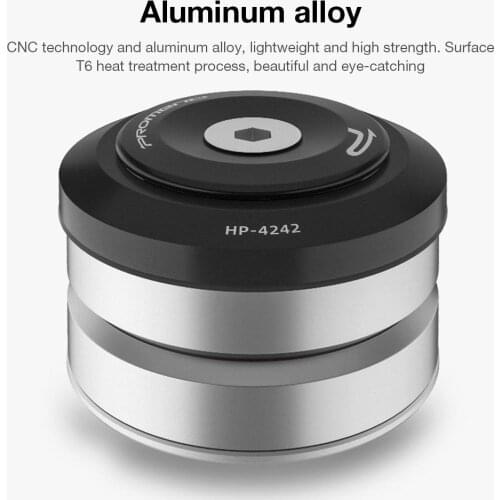 Bicycle Bearing Headset Aluminum Alloy Mountain BikeHP-4242 Straight Tube Bearing Bowl Set for Cycling Bike Accessories