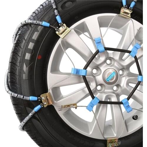 Roadway Safety Snow Chains R15-R17 Manganese titanium alloy chain, SUV car tire chain car tire chains Russian winter for cars