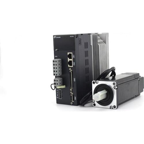 400w 60mm Servo motor and drive kit 17 bit absoluted encoder with brake CANOPEN