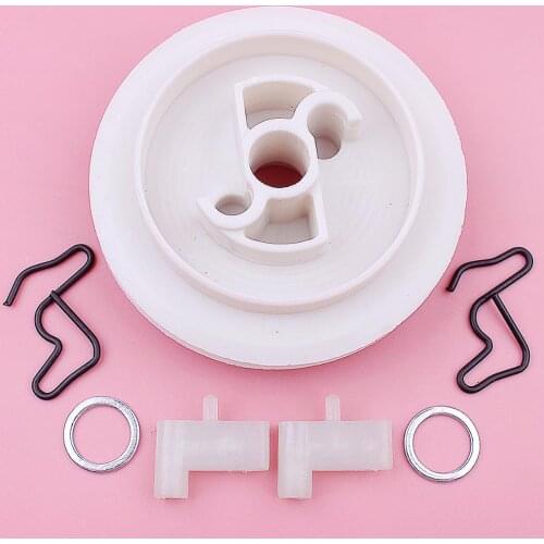 Starter Pawls Pulley Kit For Stihl 026 MS260 024 MS240 Chainsaw Replacement 1125 195 0401, 1118 195 3500, 1125 195 7200
