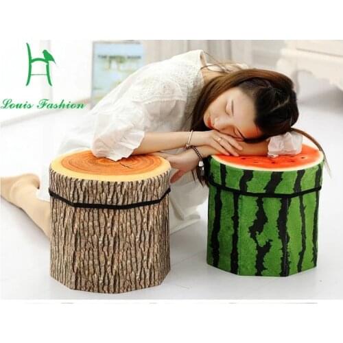 Louis Fashion Storage Stool Adult Children Chair Stool Cute Special Offer Household Small Bench Creative Fruit