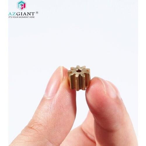 1pc 9 teeth 8.8mm gear for FC-130/140/280 car door lock motor metal motor gear copper Pinion inner diameter 2mm pinion iron