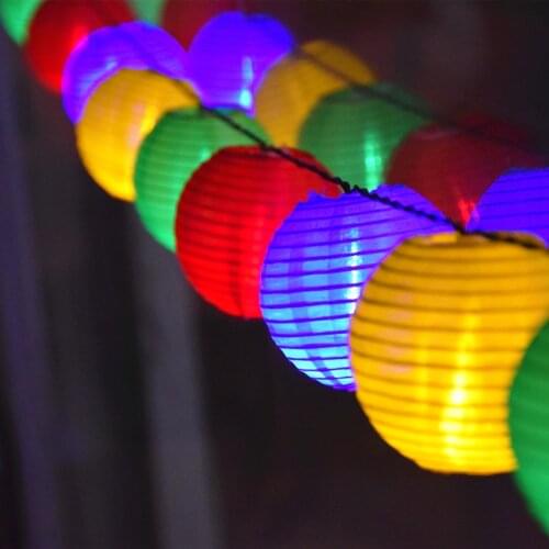 20 LED Solar String Lights Solar Powered Fairy Light Decorative Lantern Lighting for Home Garden Outdoor Waterproof