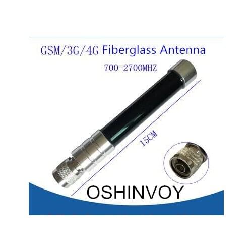 4G LTE 700-2700M omni fiberglass antenna N type connector