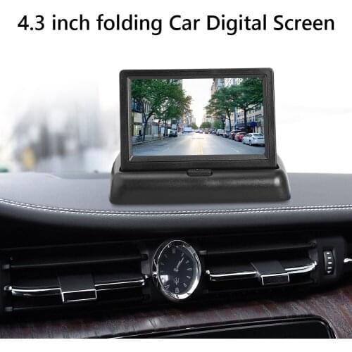 PAL/NTSC Car Monitor with 4.3 / 5 inch TFT LCD Display Car Rear View Camera HD Monitor for Auto Rear View Camera