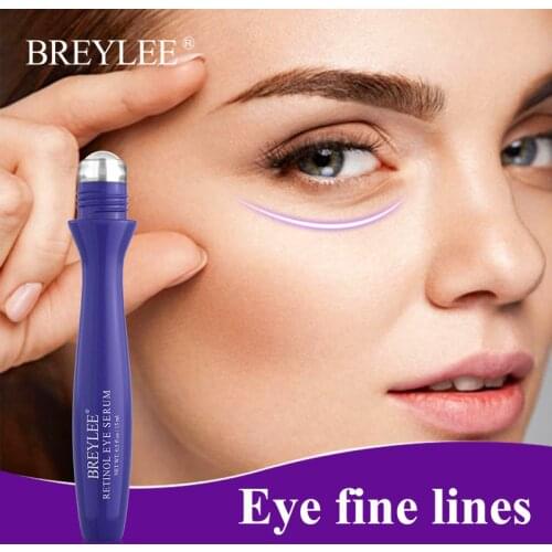 BREYLEE Retinol Eye Cream Anti-Aging Anti-Eye Bags Anti Wrinkle Lifting Firming Eyes Care Whitening Deep Moisturizing Eye Serum