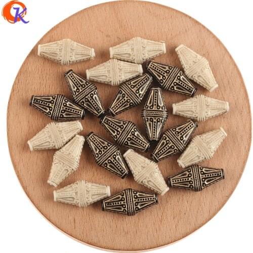Cordial Design 11*22mm 780pcs Acrylic Beads/Jewelry Accessories/Antique Bead/Rhombus Shape/Hand Made/DIY Making/Earring Findings