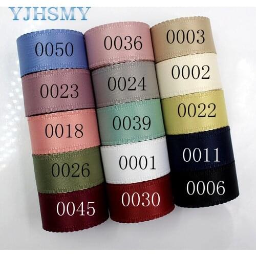 YJHSMY D-18130-206,25 mm 5 yards Solid color bilateral wave ribbons,Wedding decorative ribbons,gift wrap,DIY handmade materials
