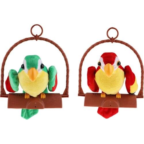 Imitates Recording Repeat Talk Bird Model Toys Childrens Day Gifts Educational Toy
