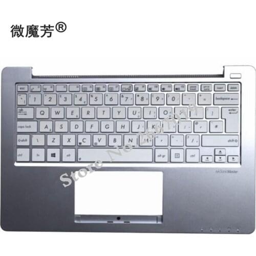 UK New FOR ASUS X201 X202 X201E x202E Replace laptop keyboard White With C shell