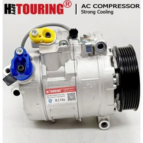 AC Compressor For BMW E60 E65 E66 525i 525xi 528i 528xi 530i M5 M6 64522151495 64526956716 64509174803 64522147460 64526956715